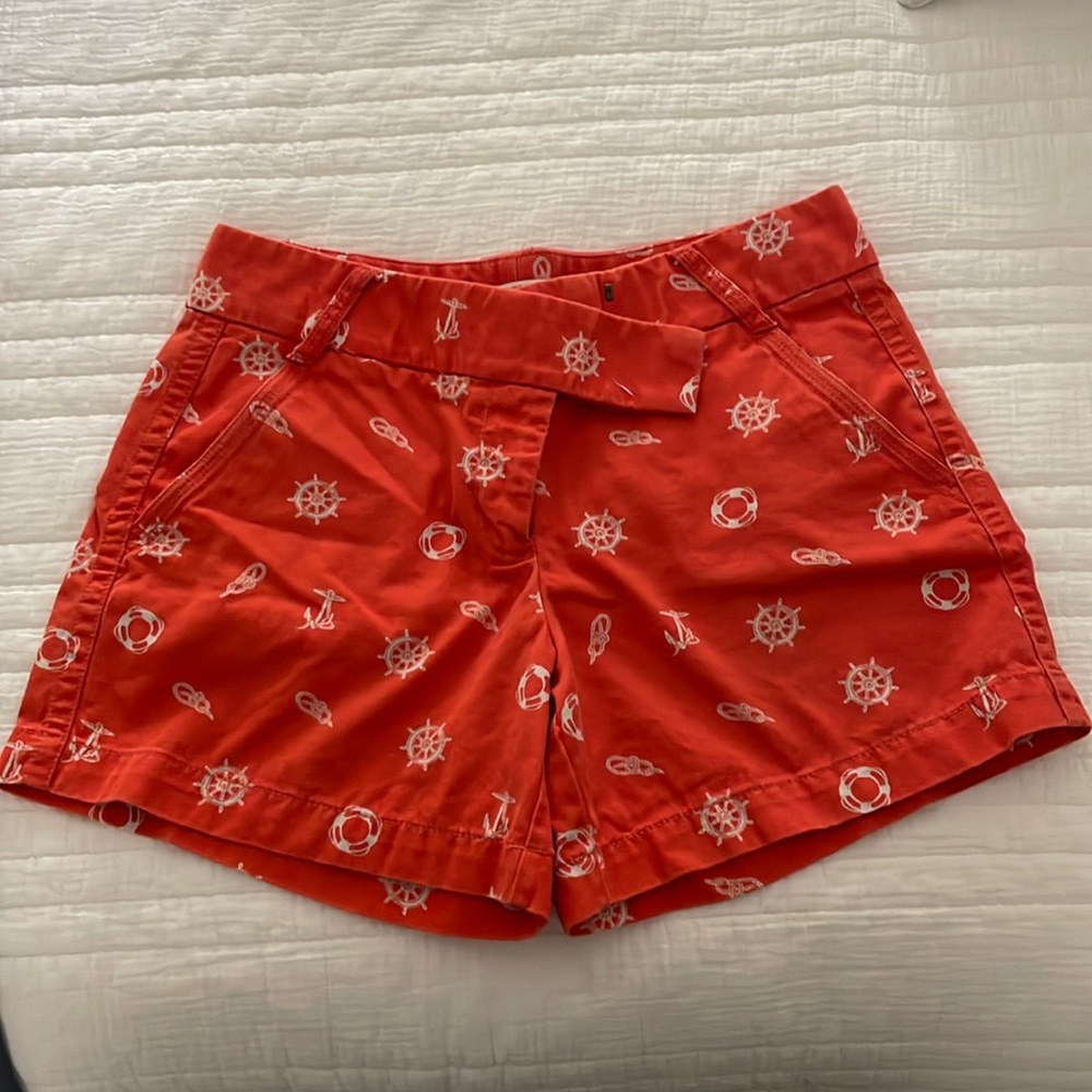 J Crew Nautical pattern cotton shorts